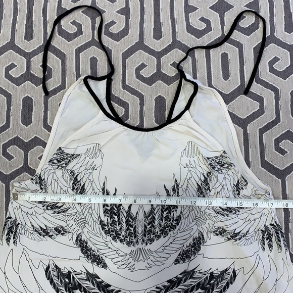 Lovely Feather Patterned Cami - Picture 4 of 5